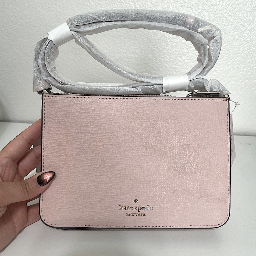 Baby pink Kate spade crossbody with tags